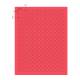 Globe Scientific LCS-D13R Cryogenic Label Sheet for 1.5-2.0 mL Tubes - 13 mm Dots, Red with Label Dimension
