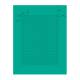 Globe Scientific LCS-D95G Cryogenic Label Sheet for 0.5-1.5 mL Tubes - 9.5 mm Dots, Green with Label Dimension