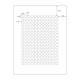 Globe Scientific LCS-D95W Cryogenic Label Sheet for 0.5-1.5 mL Tubes - 9.5 mm Dots, White with Label Dimension
