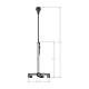 Burton Medical LE50FL LE 50® LED Standard Beam Exam Light Mobile Floor Stand - Drawing