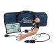 Nasco LF01600M Blood Pressure Trainer 2.0 with iPad - Medium Skin Tone