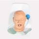 Nasco LF03550 Life/form Airway Larry Adult Airway Management Trainer 2.0 - Light Skin Tone, Front View