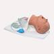 Nasco LF03550M Life/form Airway Larry Adult Airway Management Trainer 2.0 - Medium Skin Tone, Side View