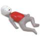 Nasco LF03720 Baby Buddy Plus Powered by Heartisense CPR Manikin - Pack of 1