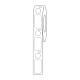 Globe Scientific LTC-24X13-95W Cryo Direct Thermal Label/Dot Combo Roll for 1.5 mL Tubes - 24 mm x 13 mm and 9.5 mm Dots, White
