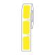 Globe Scientific LTC-27X13Y Cryo Direct Thermal Label Roll for Cryogenic Vials - 27 mm x 13 mm, Yellow