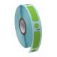 Globe Scientific LTC-38X13-95G Cryo Direct Thermal Label/Dot Combo Roll for 2.0 mL Tubes - 38 mm x 13 mm and 9.5 mm Dots, Green