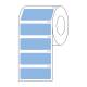 Globe Scientific LTC-51X19B Cryo Direct Thermal Label Roll for Large Tubes, Racks, and Boxes - 51 mm x 19 mm, Blue