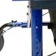 Lumex® LX1000B HybridLX™ Rollator Transport Chair, Majestic Blue - Height Adjustment Holes Close-Up