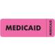 MEDICAID Label - Size 3"W x 1"H - Wrap Around Style