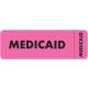 MEDICAID Label - Size 3"W x 1"H - Wrap Around Style