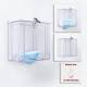 Poltex MASKBULK-W Bulk Mask Holder with Lock - Wall Mount (Consumables are Not Included)