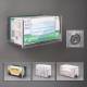 Poltex MASKBX1-M Mask Box Holder, Single Box Capacity - Magnet Mount (Consumables are Not Included)