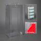 Poltex MASKBXLOK4-T Locking Mask Box Holder - 4 Box Capacity, High Bond Tape Mount (Consumables are Not Included)