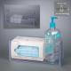 Poltex MASKHANDSAN-W Mask Box and Hand Sanitizer Holder - Wall Mount (Consumables and Bottle are Not Included)