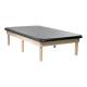 Pivotal Health Solutions MAT-4872-6L Edge Sport Wood Mat Table with 6-Leg - 48" W x 72" L x 19" H