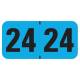Arden Label MAYM-24-T4 2024 Year Labels - Medical Arts Press Compatible MAYM Series - 3/4" H x 1 1/2" W