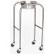Stainless Steel Single Bowl Ring Stand