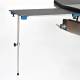 MidCentral Medical MCM310 Rectangular Phenolic Arm and Hand Surgery Table with Single Post Leg