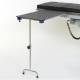 MCM336 Under Pad Mount Phenolic Rectangle Arm & Hand Surgery Table with Double Leg (Shown without Pad)