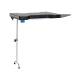 MCM338 Under Pad Mount Phenolic Hourglass Arm and Hand Surgery Table with Double Leg