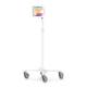 Compulocks MCRSTDEXW102IPDSW Premium Medical Rolling Cart with Space Secured Enclosure for 10.2" iPad 7-9th Gen (Tablet is Not Included)