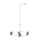 Compulocks MCRSTDEXW Premium Medical Rolling Cart with VESA Mount - Extended Arm Right Angle