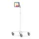 Compulocks MCRSTDEXWPMIP109 Premium Medical Rolling Cart with PowerMove Secured Enclosure for iPad 10th-11th A16 Gen (Tablet is Not Included)