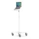 Compulocks MCRSTDEXWSMP01W Premium Medical Rolling Cart with High Bond Adhesive Pad Universal VESA Plate - Laptop Compatible (Laptop is Not Included)