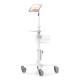 Compulocks MCRSTDEXWVHBMM01 Premium Medical Rolling Cart with Magnetix Universal Tablet VESA Mount - Complete Set (Tablet is Not Included)