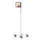 Compulocks MCRSTDWPMIP109 Medical Rolling Cart with PowerMove Secured Enclosure for iPad 10th-11th A16 Gen (Tablet is Not Included)