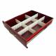 Harloff MD18-DIV3-B Basic Adjustable Plastic Divider Set for Mini Width Cart 3" H Drawers (Drawer NOT included)