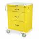 Harloff MDS3030B03 M-Series Standard Width Tall Emergency Cart Three Drawer with Breakaway Lock