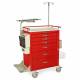 Harloff MDS3030B06+MD30-EMG3 M-Series Standard Width Tall Emergency Crash Cart Six Drawers with Breakaway Lock, MD30-EMG3 Super Stat Package