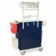 Harloff MDS3030E06+MD30-ANS3 M-Series Standard Width Tall Anesthesia Cart Six Drawers with Basic Electronic Pushbutton Lock, MD30-ANS3 Package