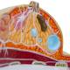 Nasco MG17229 Breast Cross-Section with Pathologies Model - Internal Close-Up