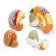 Nasco MG21720 Neuro Brain Model, 1.5x Enlarged, 4 Parts - Angle 5