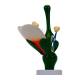 Nasco MG36118 Flower Dicotiledonea Model, Enlarged, 8 Parts - Angle 5