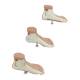 Nasco MG36149 Children's Foot Anatomy Model, Set of 3