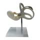 Nasco MG38393 Cochlea Model, 8x Enlarged, 2 Parts, Back View