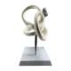 Nasco MG38393 Cochlea Model, 8x Enlarged, 2 Parts, Left Side View