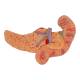 Nasco MG40891 Stomach with Pancreas and Duodenum Model, 3 Parts - Angle 1 Close-up