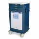 Harloff MH4300E-AC Malignant Hyperthermia Cart with 2.4 Cubic Feet Accucold Refrigerator, Three Drawers, Basic Electronic Push Button Lock