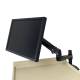 Harloff MNT-HLDR Monitor Mount with Articulating Arm for Medication Carts, Front Left Angle View (Laptop and Cart are Not Included)