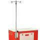 Harloff MR-IV2 Adjustable IV Pole for MR-Conditional Cart (Cart, Utility Hooks, and Cardiac Board are Sold Separately)