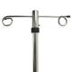 Harloff MR-IV2 Adjustable IV Pole for MR-Conditional Cart
