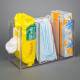 Poltex MSKWIP Multi-Dispenser, 3 Pocket (Wipes, Face Masks, and Tissues are Not Included)