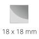 LW Scientific MSS-C100-1818 Microscope Cover Glass - 18 mm x 18 mm (Pack of 100)