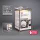 Poltex N95MSKLCK-W Locking N95 Mask Dispenser - Wall Mount (Face Masks are Not Included)