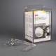 Poltex N95MSKLCK Locking N95 Mask Dispenser - Cover Not Attached (Face Masks are Not Included)